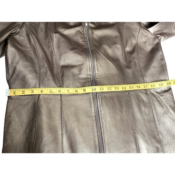 Wilson's Leather Maxima Winter Women's Jacket Copper Metallic - Picture 13 of 17